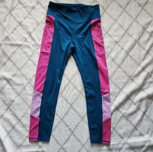 Lou & Grey Colorblock Leggings Size Medium - Athletic Performance Leggings‎